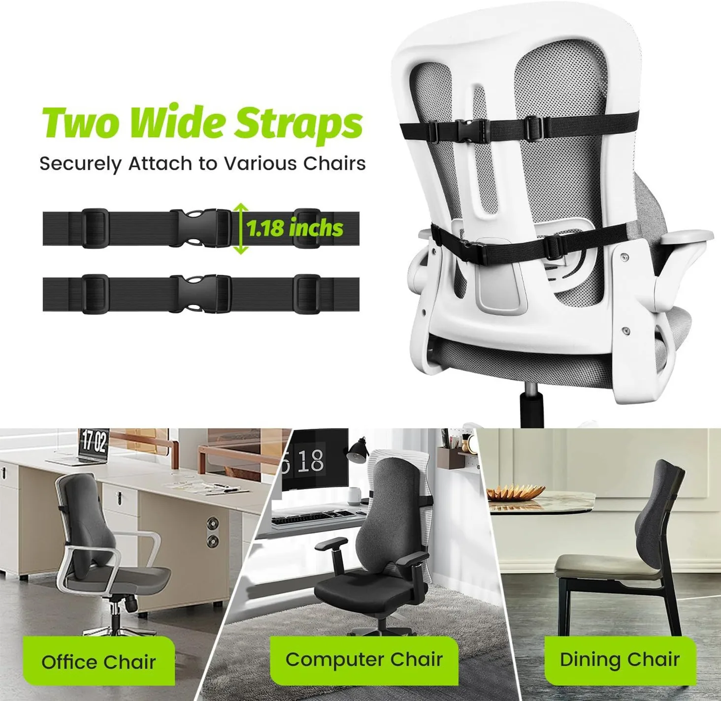 Lumbar Support Pillow for Office Chair Breathable Comfortable Lumbar Back Support Cushion for recliner Office Backrest Chair
Lumbar Support Pillow for Office Chair Breathable Comfortable Lumbar Back Support Cushion for recliner Office Backrest Chair