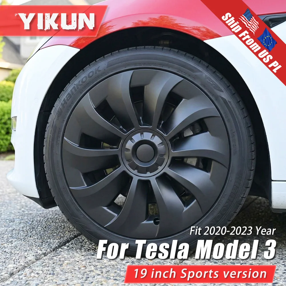 4PCS Hub Cap Performance Replacement Wheel Cap Rim Cover Hubcap Full Cover Accessories for Tesla Model 3 19 Inch 2020 2021 2023
4PCS Hub Cap Performance Replacement Wheel Cap Rim Cover Hubcap Full Cover Accessories for Tesla Model 3 19 Inch 2020 2021 2023
