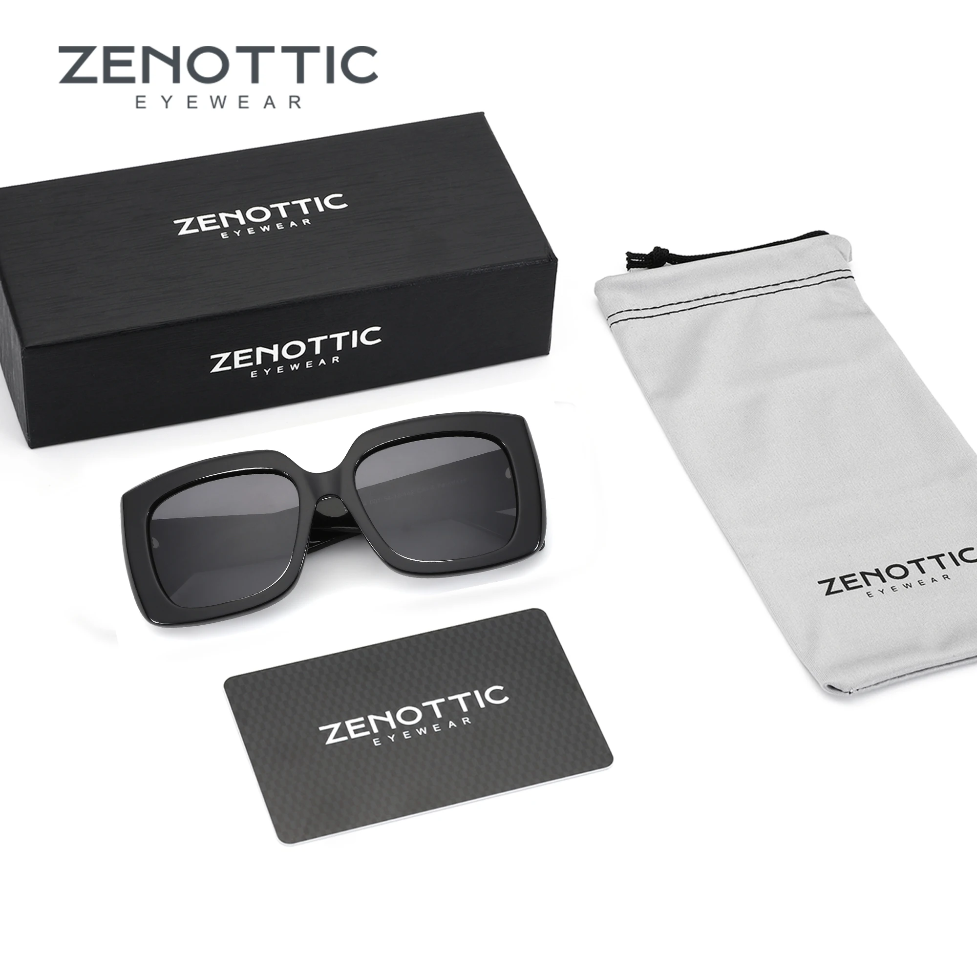 ZENOTTIC модные большие прямоугольные поляризационные солнцезащитные очки с защитой UV400, квадратные солнцезащитные очки ручной работы из ацетата для женщин
ZENOTTIC модные большие прямоугольные поляризационные солнцезащитные очки с защитой UV400, квадратные солнцезащитные очки ручной работы из ацетата для женщин