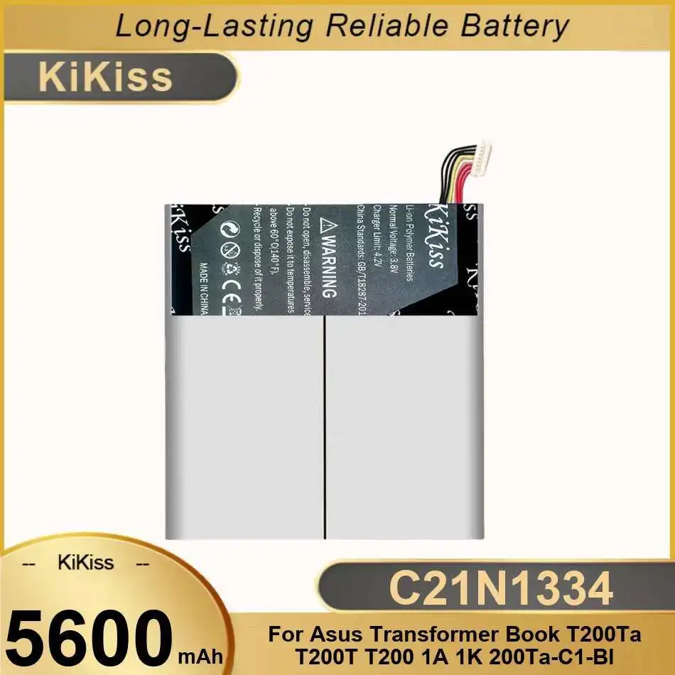 Tablet Battery C21N1334 5600Mah For Asus Transformer Book T200TA T200T T200 1A 1K 200TA-C1-BL PC 7.6V 38WH
Tablet Battery C21N1334 5600Mah For Asus Transformer Book T200TA T200T T200 1A 1K 200TA-C1-BL PC 7.6V 38WH