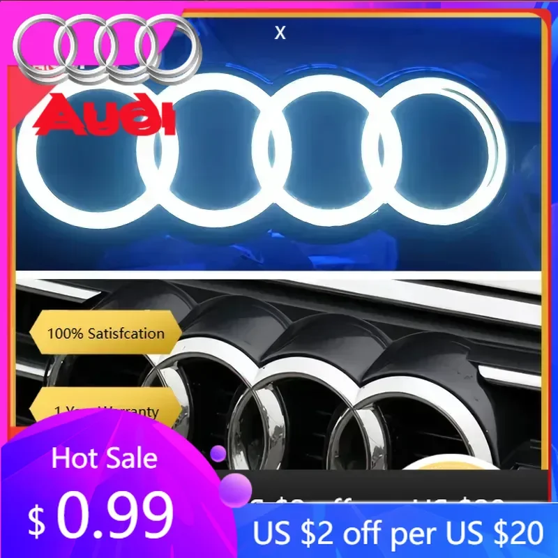 Декоративные колпаки на колесные диски для Audi: светодиодная подсветка передней решетки с логотипом, статическое белое свечение, 249, 273, 285 мм, для Audi A3, A4, A5, A6, A7, A8, S3, S4, S5
Декоративные колпаки на колесные диски для Audi: светодиодная подсветка передней решетки с логотипом, статическое белое свечение, 249, 273, 285 мм, для Audi A3, A4, A5, A6, A7, A8, S3, S4, S5