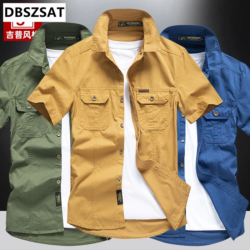 2023 Brand Military Army Shirt Men 2020 Spring Autumn 100% cotton Long Sleeve Mens Shirts Plus Size 4XL 5XL Camisa Masculina
2023 Brand Military Army Shirt Men 2020 Spring Autumn 100% cotton Long Sleeve Mens Shirts Plus Size 4XL 5XL Camisa Masculina