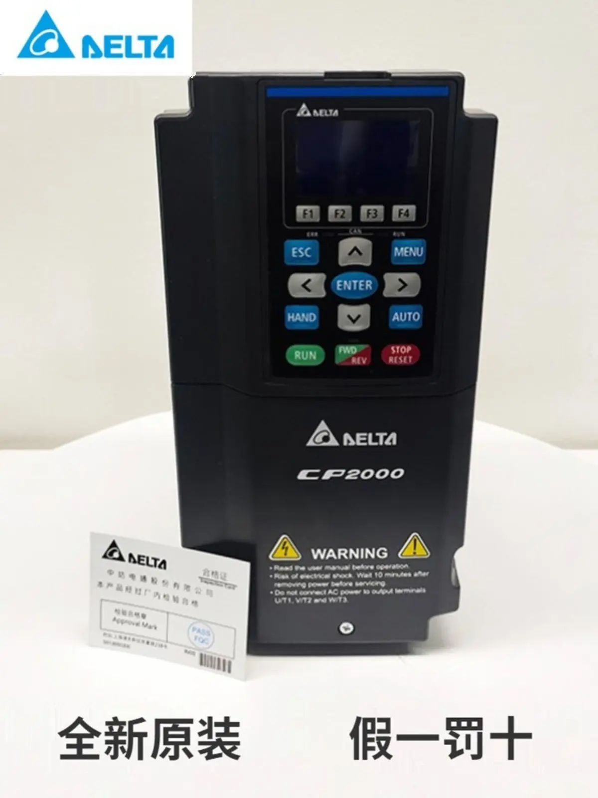 Инвертор Zhongda Dentsu VFD300CP43B-21 Тайвань Delta 30 кВт 380 В вентилятор и водяной насос специального типа
Инвертор Zhongda Dentsu VFD300CP43B-21 Тайвань Delta 30 кВт 380 В вентилятор и водяной насос специального типа