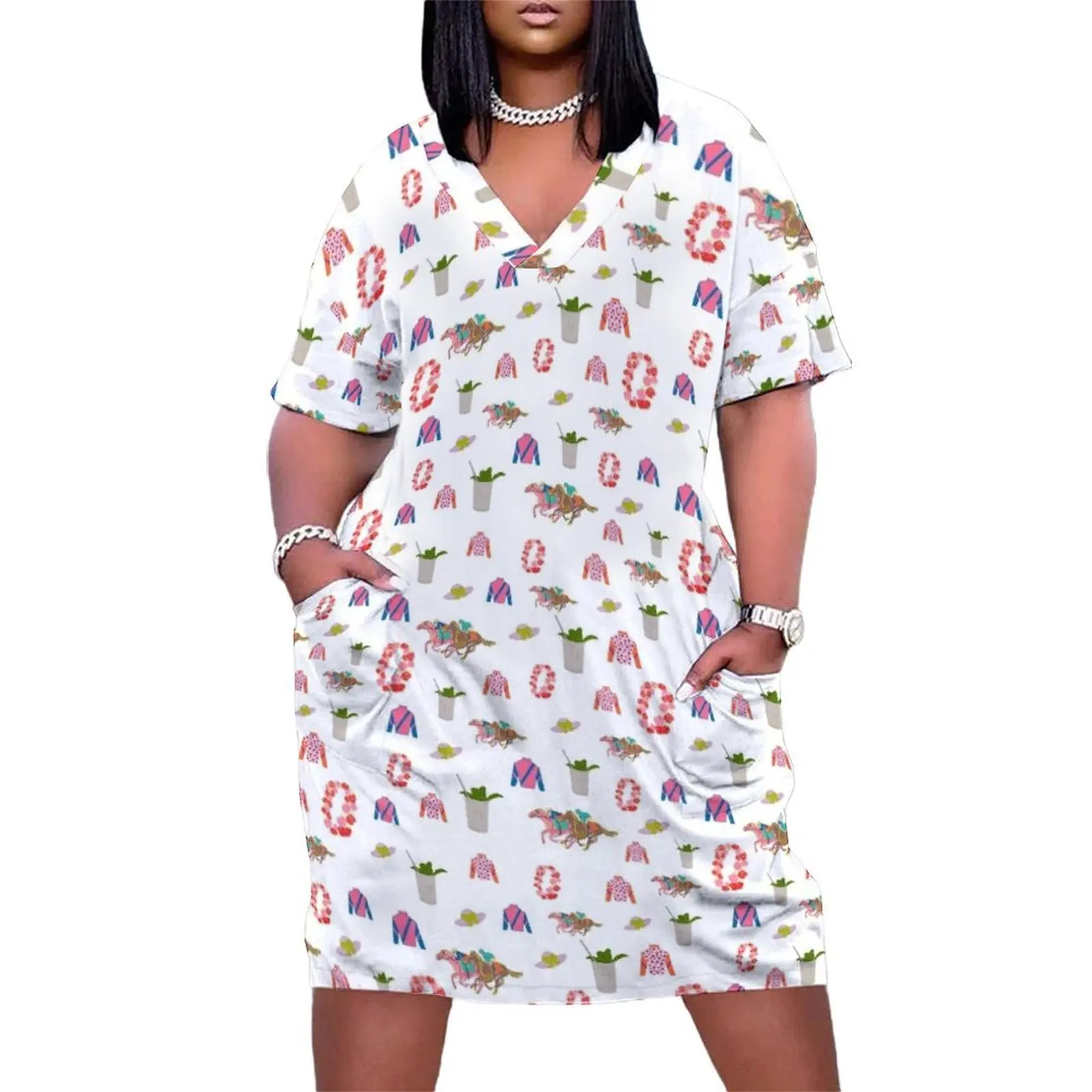 Off to the Races! Images of a Horse Derby Loose Pocket Dress women's summer clothing 2025 purple dress
Off to the Races! Images of a Horse Derby Loose Pocket Dress women's summer clothing 2025 purple dress