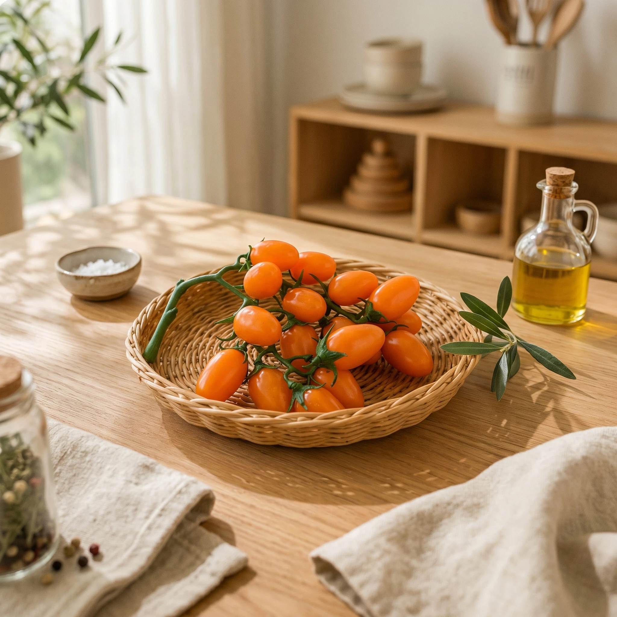 Artificial Cherry Tomato Bunch Glossy Plastic Cherry Tomatoes Realistic Tomato Vine Shop Window Display Table Ornament
Artificial Cherry Tomato Bunch Glossy Plastic Cherry Tomatoes Realistic Tomato Vine Shop Window Display Table Ornament