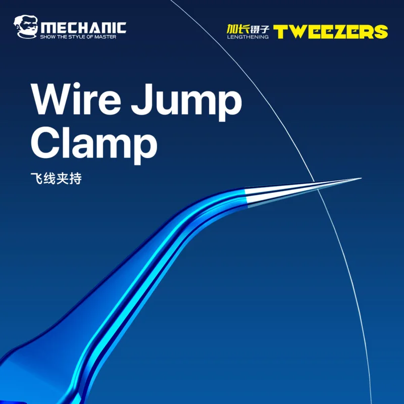 НОВЫЕ высокотемпературные пинцеты MECHANIC AAC-15: удлиненные и утолщенные, легко захватывают высокотемпературные летучие провода.
НОВЫЕ высокотемпературные пинцеты MECHANIC AAC-15: удлиненные и утолщенные, легко захватывают высокотемпературные летучие провода.