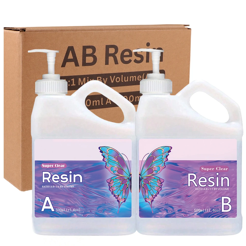 Resin Epoxy Kit, Bubble Free & Crystal Clear Epoxy Art Supplies ,Resin and Hardener for Mold Casting,Jewelry,Craft
Resin Epoxy Kit, Bubble Free & Crystal Clear Epoxy Art Supplies ,Resin and Hardener for Mold Casting,Jewelry,Craft