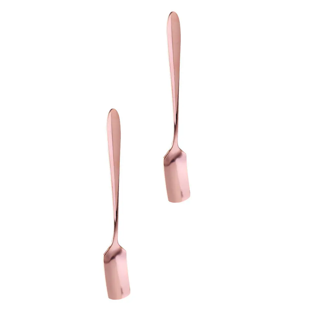 2Pcs Square Head Spoons Sturdy Dessert Spoons for Ice Cream Cake Rice Household Kitchen Home Tableware Restaurant Supplies
2Pcs Square Head Spoons Sturdy Dessert Spoons for Ice Cream Cake Rice Household Kitchen Home Tableware Restaurant Supplies