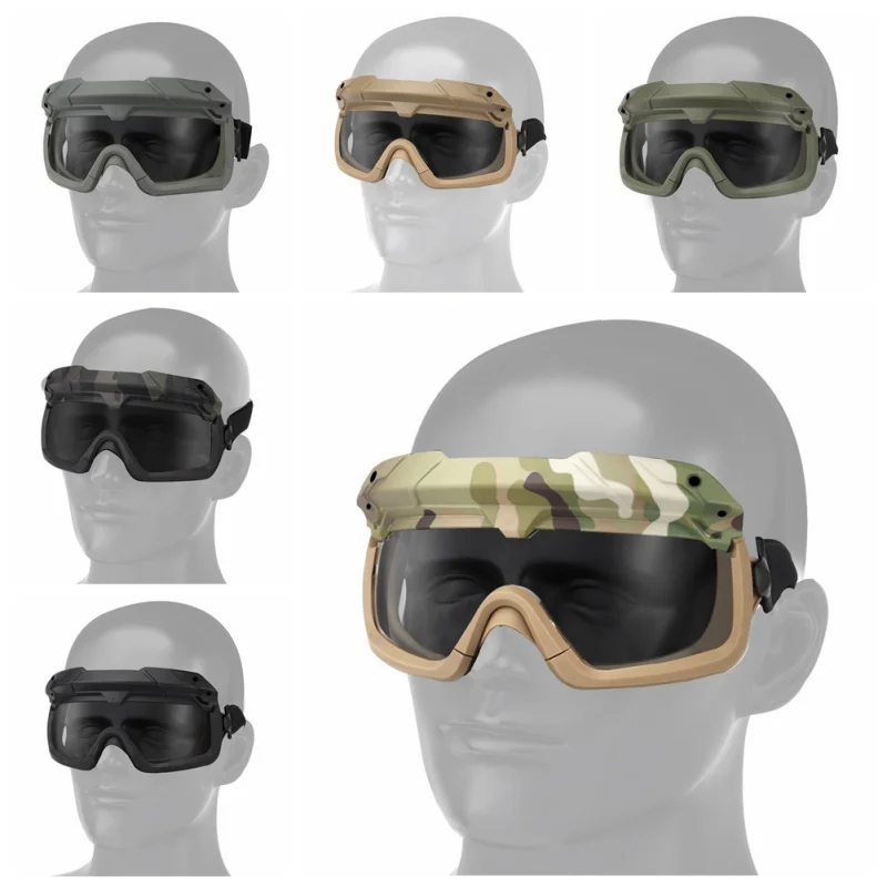 Tactical Airsoft Hunting Goggles Shooting Glasses Motorcycle Windproof Wargame Helmet Eyewear Paintball Eye Protection
Tactical Airsoft Hunting Goggles Shooting Glasses Motorcycle Windproof Wargame Helmet Eyewear Paintball Eye Protection