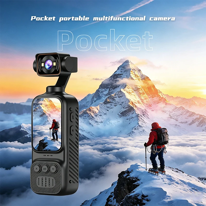 Mini HD 2K Digital Espia Camera With Fill Light Selfie Rotat Lens Lightweight Small Camara Vlog Bodycam Sport Travel Kamera Cam
Mini HD 2K Digital Espia Camera With Fill Light Selfie Rotat Lens Lightweight Small Camara Vlog Bodycam Sport Travel Kamera Cam