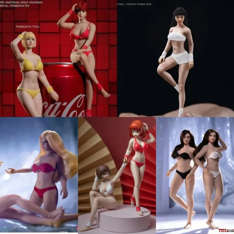 T01A T02A T03A T04B 1/12 Scale Female Super Flexible Seamless Body Pale/Suntan Skin Big Breast 6'' Action Figure TBL Ph Doll
T01A T02A T03A T04B 1/12 Scale Female Super Flexible Seamless Body Pale/Suntan Skin Big Breast 6'' Action Figure TBL Ph Doll