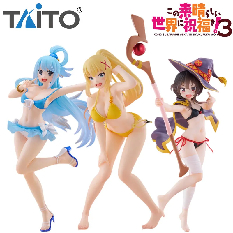 TAiTO Genuine Coreful Kono Subarashii Sekai Ni Shukufuku O! Anime Character Aqua Darkness Kids Gift Collection Action Toys Model
TAiTO Genuine Coreful Kono Subarashii Sekai Ni Shukufuku O! Anime Character Aqua Darkness Kids Gift Collection Action Toys Model
