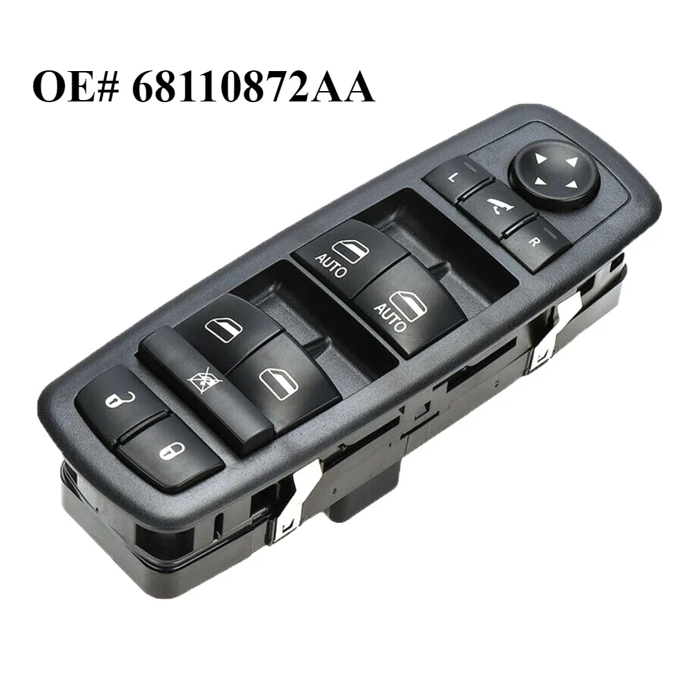 Master Window Switch 68110872AA Door Glasses Regulator Country 2012 4602536AF 04602536AF 04602536AD Black
Master Window Switch 68110872AA Door Glasses Regulator Country 2012 4602536AF 04602536AF 04602536AD Black