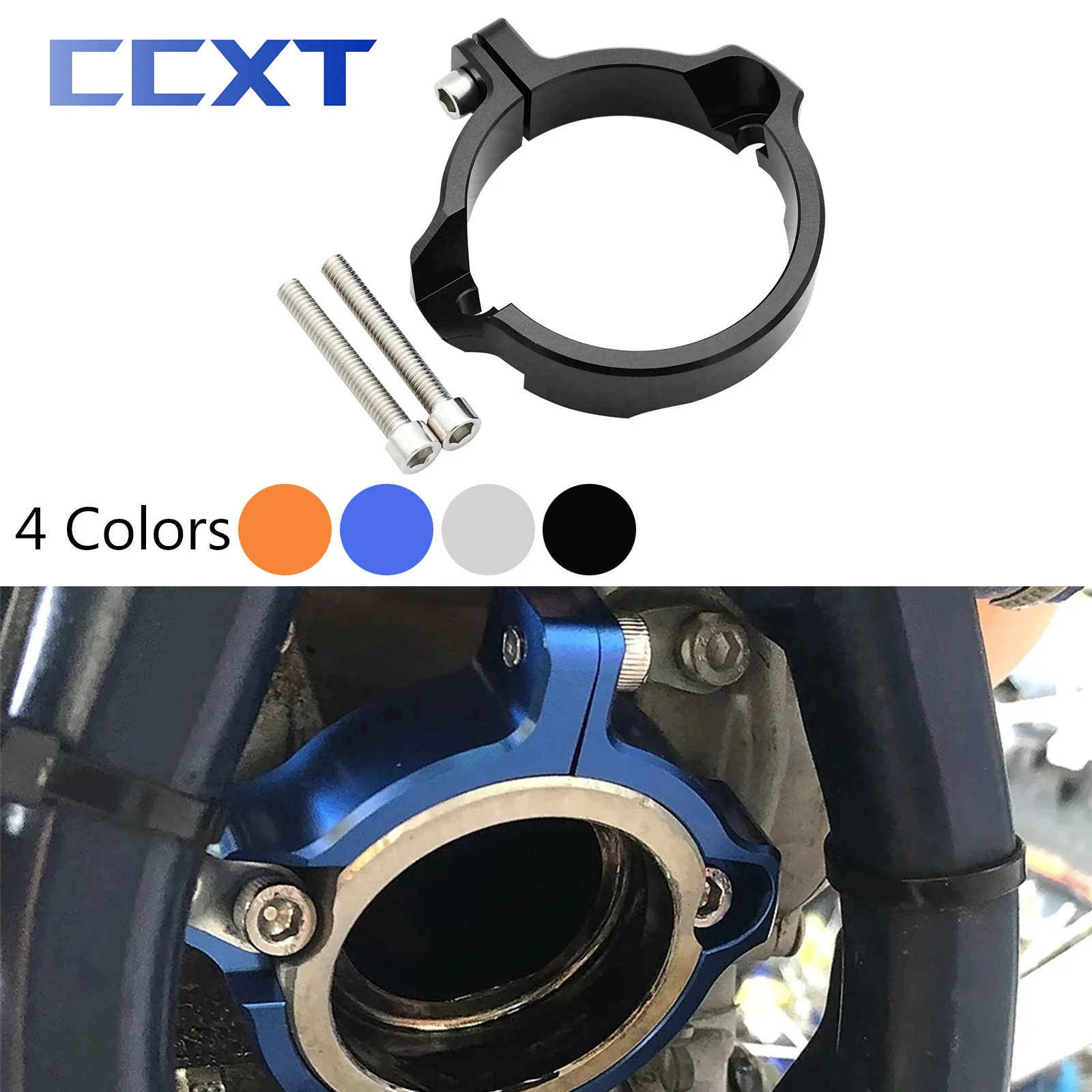 Exhaust Flange Guard/Exhaust Tip Muffler Pipe Clamp For KTM XC250 XC300 SX250 SX300 XCW250 XCW300 Six Days TPI 2017-2021 2022
Exhaust Flange Guard/Exhaust Tip Muffler Pipe Clamp For KTM XC250 XC300 SX250 SX300 XCW250 XCW300 Six Days TPI 2017-2021 2022