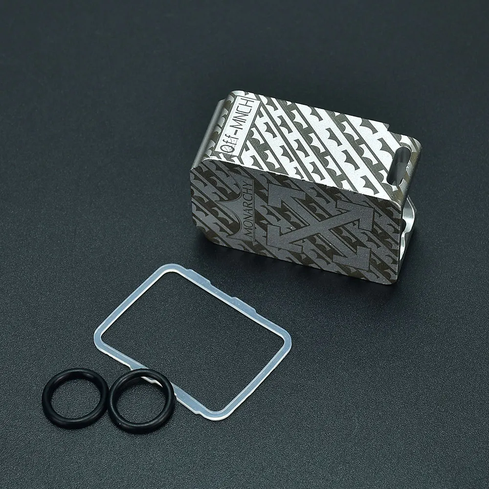 Monarchy Style Boro Tank for SXK BB / Billet AIO Box Mod Kit Aluminum fit Wick d Bridg d V2 Style RBA Bridge
Monarchy Style Boro Tank for SXK BB / Billet AIO Box Mod Kit Aluminum fit Wick d Bridg d V2 Style RBA Bridge