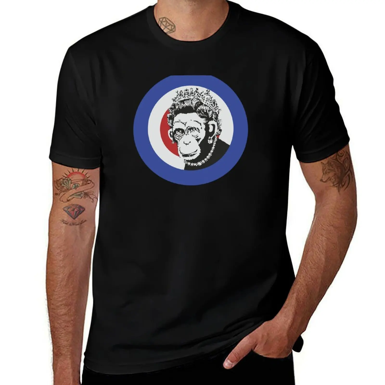 Monkey Queen - Banksy Graffiti T-Shirt blue archive Funny t-shirt oversize t-shirts man mens t shirts casual stylish
Monkey Queen - Banksy Graffiti T-Shirt blue archive Funny t-shirt oversize t-shirts man mens t shirts casual stylish