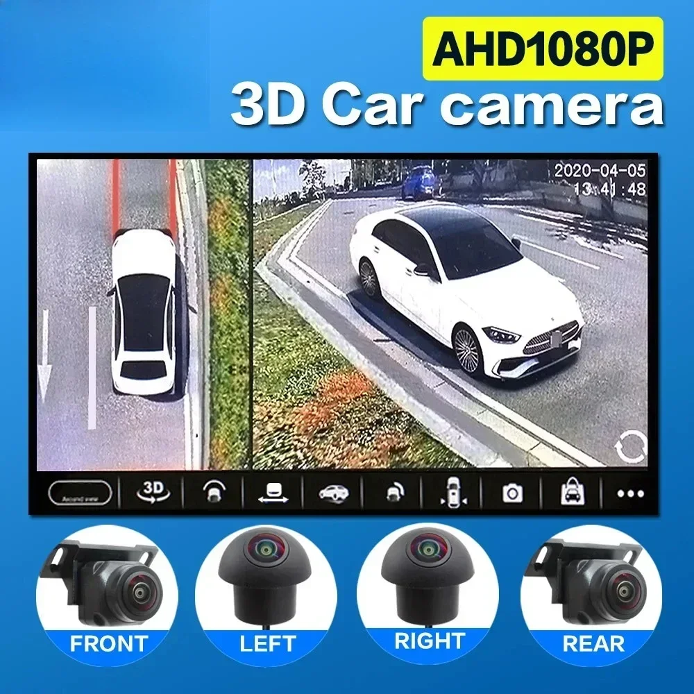 Универсальная 3D 360 4, камера AHD 1080P 720P, автомобильная камера объемного обзора, камера заднего вида для Android, радио, стереоплеер
Универсальная 3D 360 4, камера AHD 1080P 720P, автомобильная камера объемного обзора, камера заднего вида для Android, радио, стереоплеер