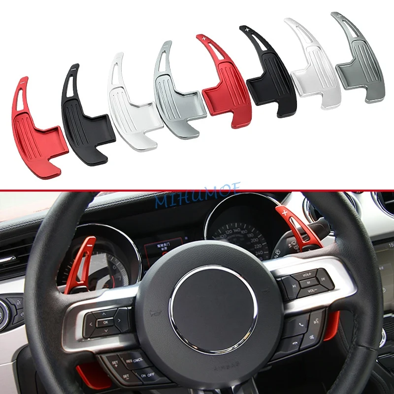 For 2015-2023 Ford Mustang Aluminum Alloy Steering Wheel Gear Shift Paddle Shifter Extension Car Accessories
For 2015-2023 Ford Mustang Aluminum Alloy Steering Wheel Gear Shift Paddle Shifter Extension Car Accessories