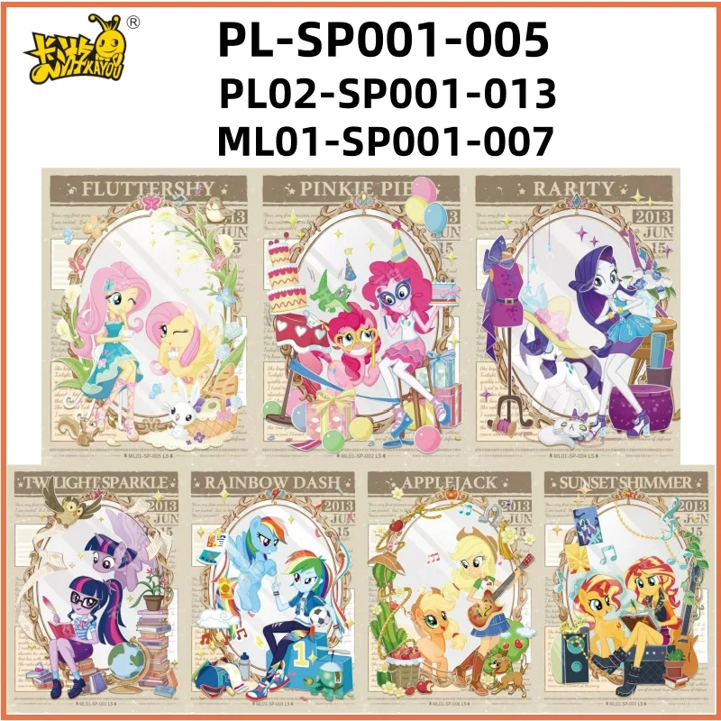 Оригинальный KAYOU My Little Pony SP серии аниме персонаж Biqi Rourou коллекционная карта флэш-карта детская игрушка подарок на день рождения 
Оригинальный KAYOU My Little Pony SP серии аниме персонаж Biqi Rourou коллекционная карта флэш-карта детская игрушка подарок на день рождения