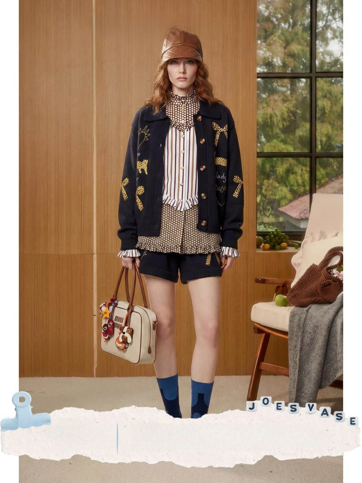 Black Loose Sweater Women's Set with Half Skirt Jacket Spring New Arrival YU Huazun × LAB DAI XU Fashion Ensemble
Black Loose Sweater Women's Set with Half Skirt Jacket Spring New Arrival YU Huazun × LAB DAI XU Fashion Ensemble