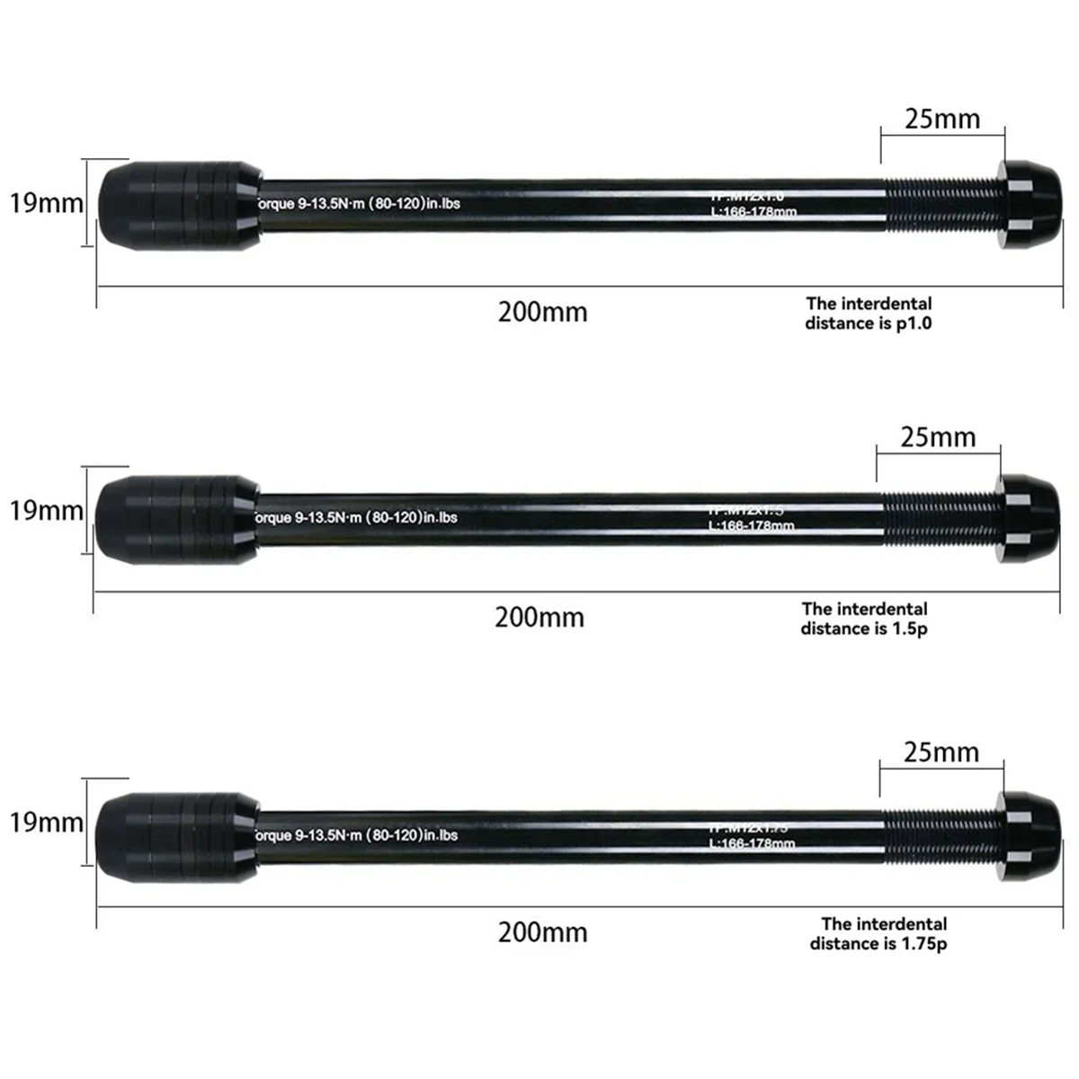 AA85 Bike Trainer Thru Axle Road Bike Trainer Shaft Skewer Rear Hub Skewer Bicycle Accessories M12x1.5
AA85 Bike Trainer Thru Axle Road Bike Trainer Shaft Skewer Rear Hub Skewer Bicycle Accessories M12x1.5