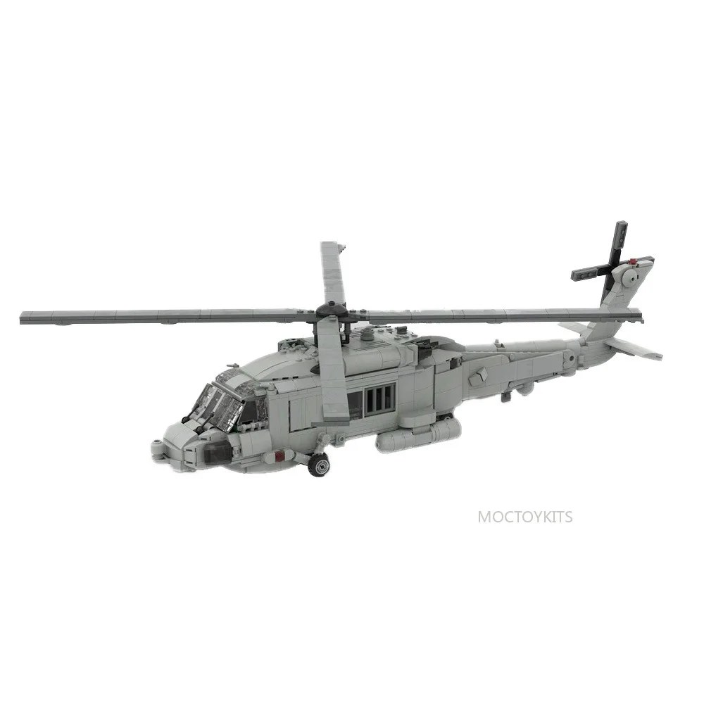 Серия военной техники MOC, строительные блоки SH-60 Seahawk, вертолет, кирпич, сборка модели, коллекция игрушек, рождественские подарки
Серия военной техники MOC, строительные блоки SH-60 Seahawk, вертолет, кирпич, сборка модели, коллекция игрушек, рождественские подарки