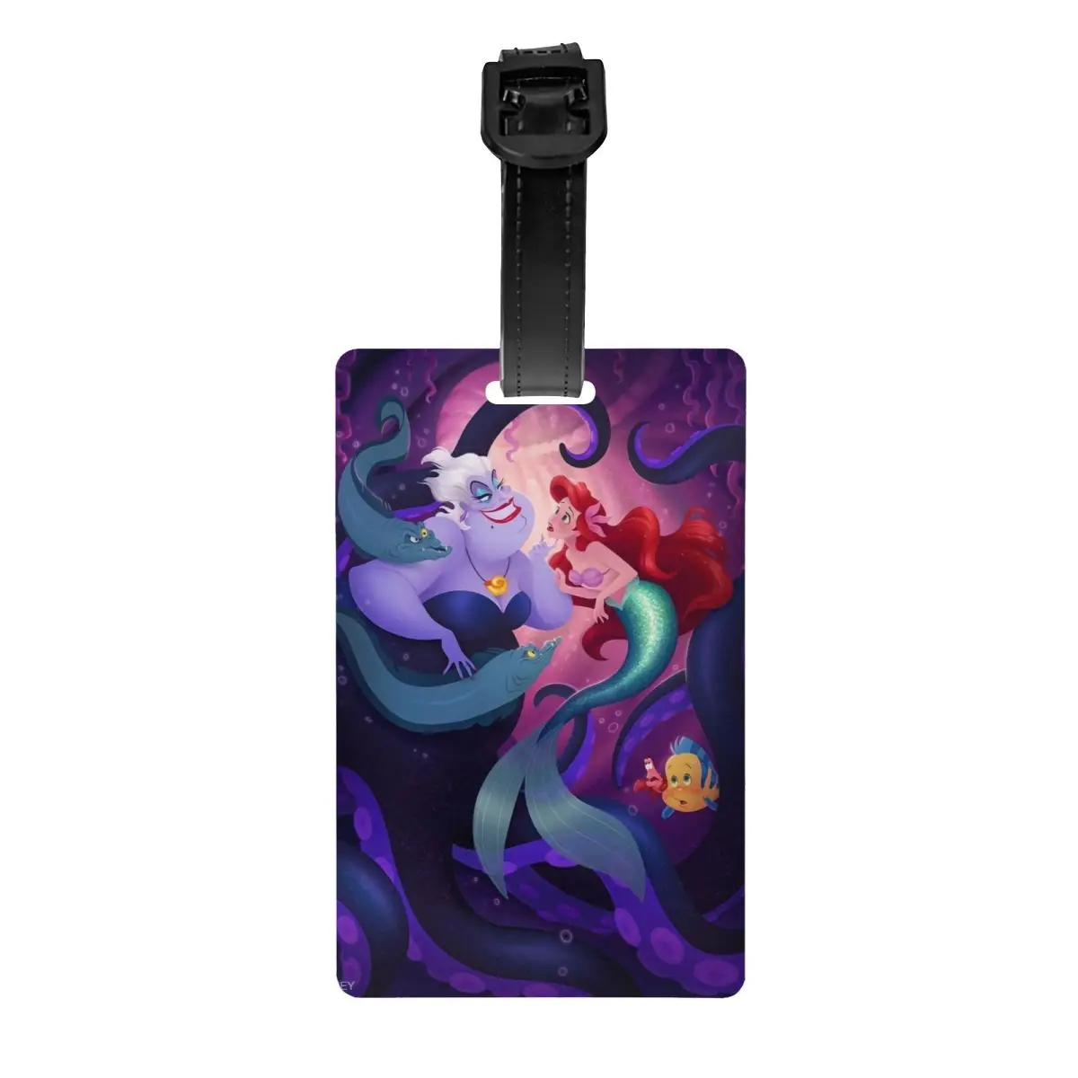 Custom The Little Mermaid Luggage Tag for Suitcases Cute Ariel Cute Cartoon Baggage Tags Privacy Cover ID Label
Custom The Little Mermaid Luggage Tag for Suitcases Cute Ariel Cute Cartoon Baggage Tags Privacy Cover ID Label