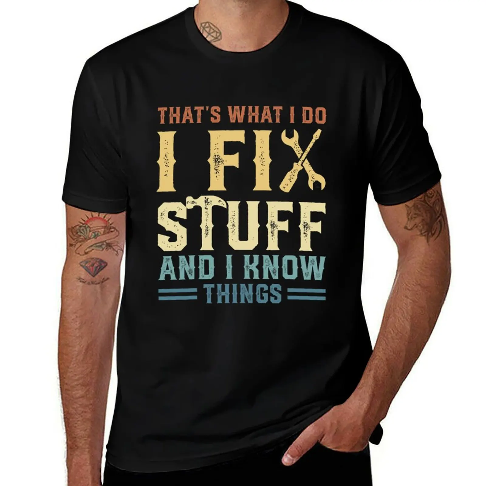 That_s What I Do I Fix Stuff And I Know Things T-Shirt custom t-shirts man clothes mens clothes
That_s What I Do I Fix Stuff And I Know Things T-Shirt custom t-shirts man clothes mens clothes
