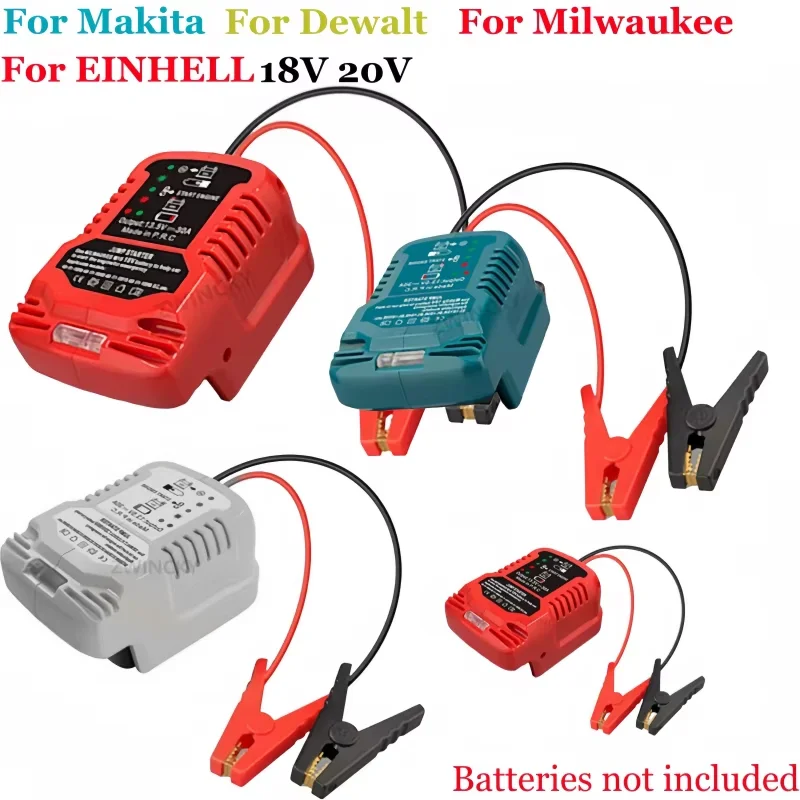 Brand New Portable Car Jumper Cables for Makita/Milwaukee/Dewalt/EINHELL 18V, 11AWG Power Battery Starting Adapter Cable.
Brand New Portable Car Jumper Cables for Makita/Milwaukee/Dewalt/EINHELL 18V, 11AWG Power Battery Starting Adapter Cable.