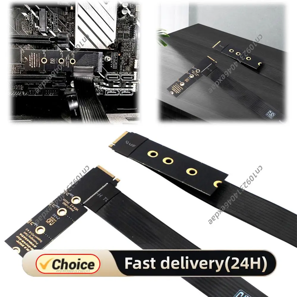 M.2 NVMe SSD Extension Cable Support PCle4.0 M.2 SSD PCI-Express 4.0 X4 M Key Extender for M.2 2230 2242 2260 2280 SSD
M.2 NVMe SSD Extension Cable Support PCle4.0 M.2 SSD PCI-Express 4.0 X4 M Key Extender for M.2 2230 2242 2260 2280 SSD