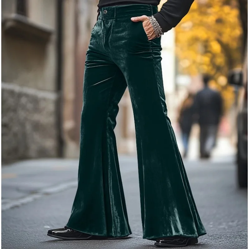 Men's Velvet Pants with Pockets, Solid Color Comfortable Soft, Daily Wear Fashionable Street-style Trousers
Men's Velvet Pants with Pockets, Solid Color Comfortable Soft, Daily Wear Fashionable Street-style Trousers