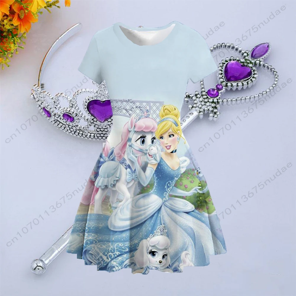 2024 Disney princess series print round neck short sleeve French slim temperament princess skirt waist party girl fluffy skirt
2024 Disney princess series print round neck short sleeve French slim temperament princess skirt waist party girl fluffy skirt