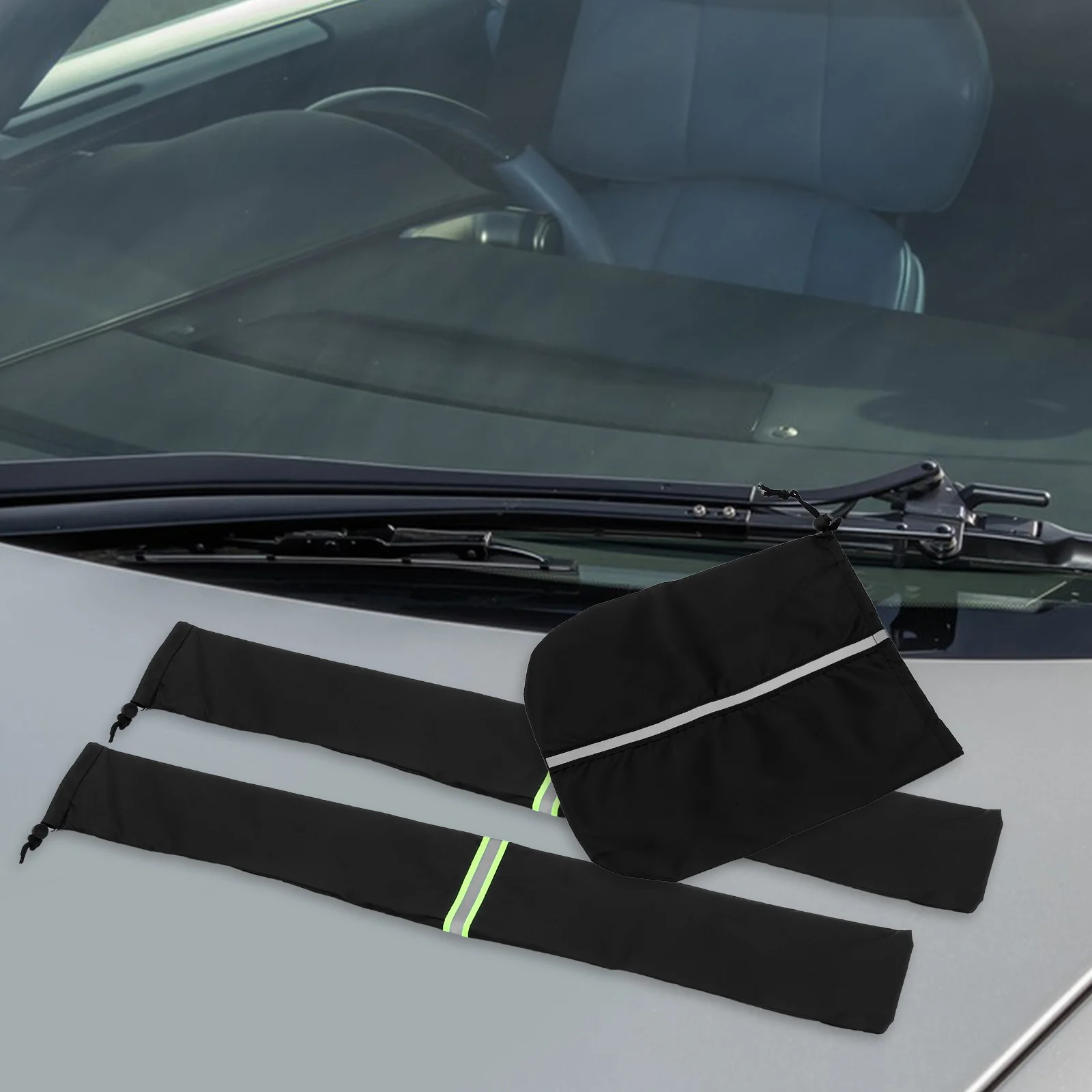 1 Set Windshield Wiper Car Side 210D Oxford Cloth Waterproof Reflective Universal Fit Winter Protection Car Rearview Cover Side
1 Set Windshield Wiper Car Side 210D Oxford Cloth Waterproof Reflective Universal Fit Winter Protection Car Rearview Cover Side