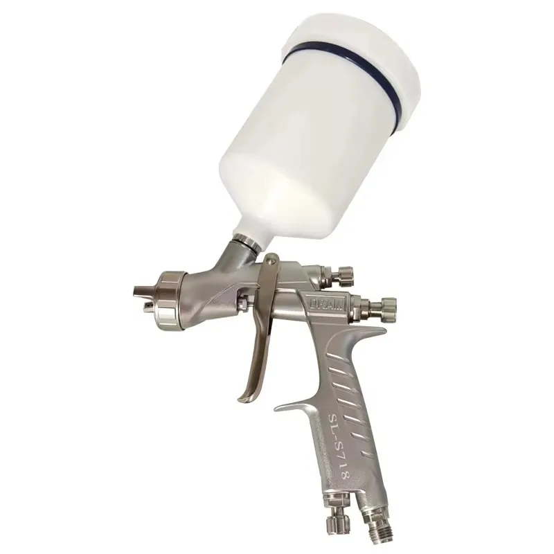 Professional 600ml Air Spray Gun with 1.3MM High Atomization Slot Nozzle High Quality Plastic Car DIY Tool OEM Supported
Professional 600ml Air Spray Gun with 1.3MM High Atomization Slot Nozzle High Quality Plastic Car DIY Tool OEM Supported