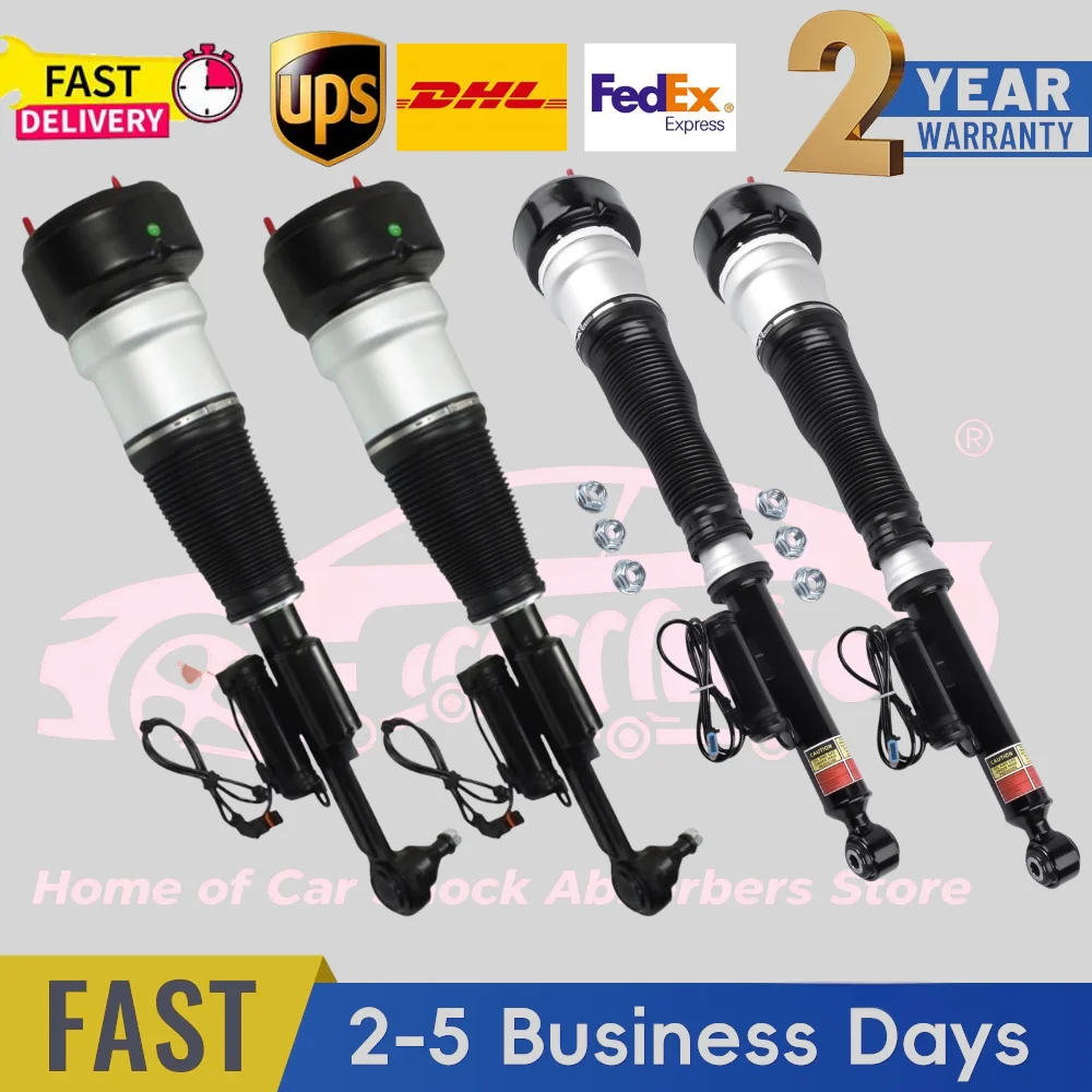 4 pieces Front Rear Air Suspension Shocks For Mercedes W221 S-Class S350 S450 S550 C216 CL-Class CL550 4Matic 2213200138
4 pieces Front Rear Air Suspension Shocks For Mercedes W221 S-Class S350 S450 S550 C216 CL-Class CL550 4Matic 2213200138
