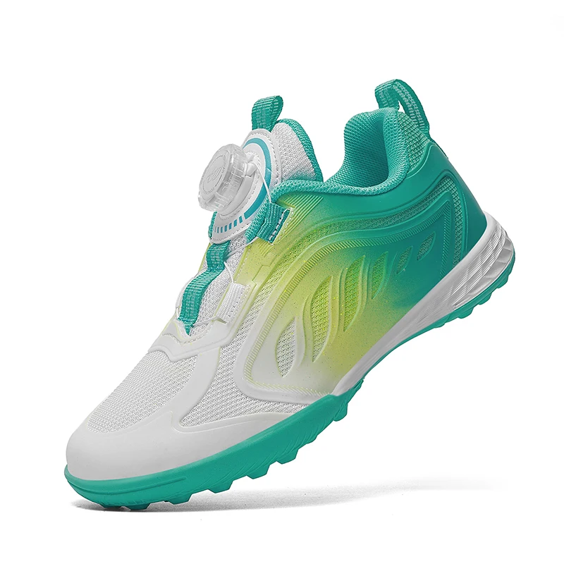 Indoor Soccer Shoes Turf Soccer Cleats Lace Up for Boys Girls Broken nail football shoes Outdoor Grass Training Sports shoes
Indoor Soccer Shoes Turf Soccer Cleats Lace Up for Boys Girls Broken nail football shoes Outdoor Grass Training Sports shoes