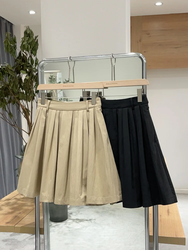 Nolara Select 2025 Spring New Sle Casual Pleated Skirt High Waist A-Line Korean Sle Polyester Cotton Blend Skirt
Nolara Select 2025 Spring New Sle Casual Pleated Skirt High Waist A-Line Korean Sle Polyester Cotton Blend Skirt