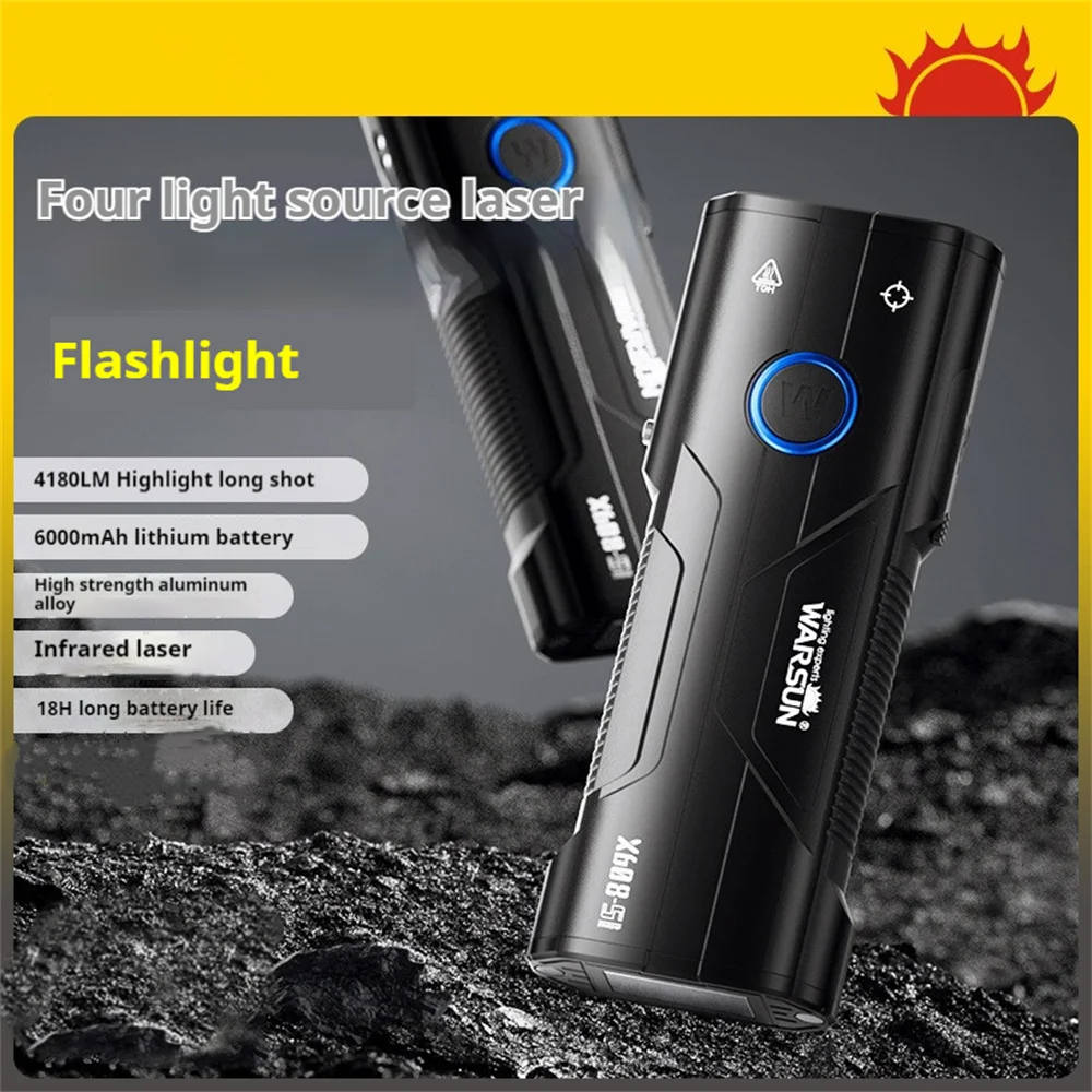 Multi-functional Outdoor Ultra Bright Emergency Portable Mini Type-C Rechargeable Torch COB Flashlight X608S
Multi-functional Outdoor Ultra Bright Emergency Portable Mini Type-C Rechargeable Torch COB Flashlight X608S