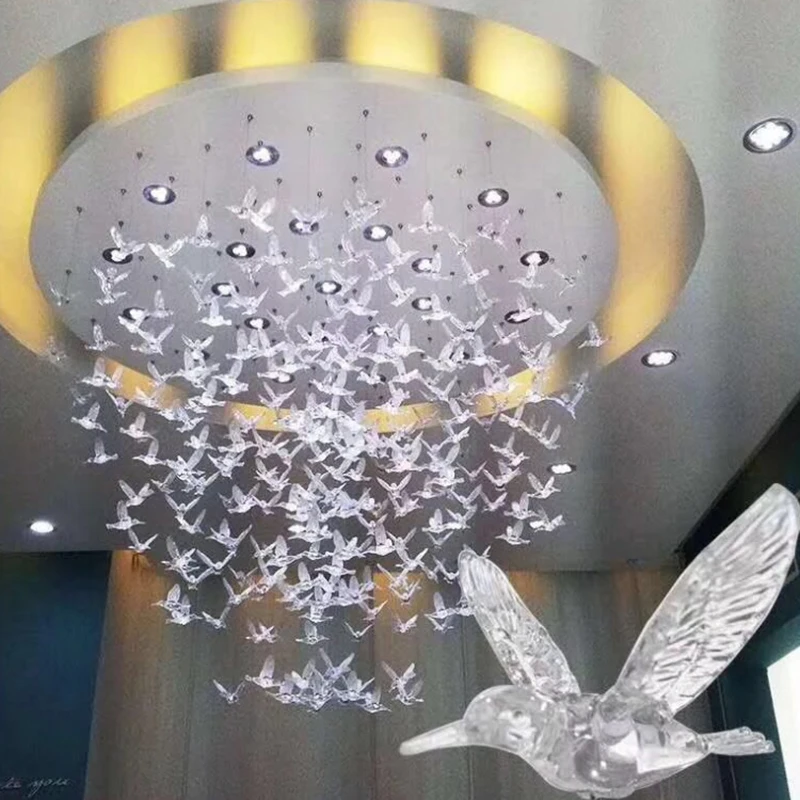 Transparent Acrylic Birds Hanging Wedding Decoration Ceiling Pendant Crystal Ornaments Party Decoration DIY Wedding Favors Gifts
Transparent Acrylic Birds Hanging Wedding Decoration Ceiling Pendant Crystal Ornaments Party Decoration DIY Wedding Favors Gifts