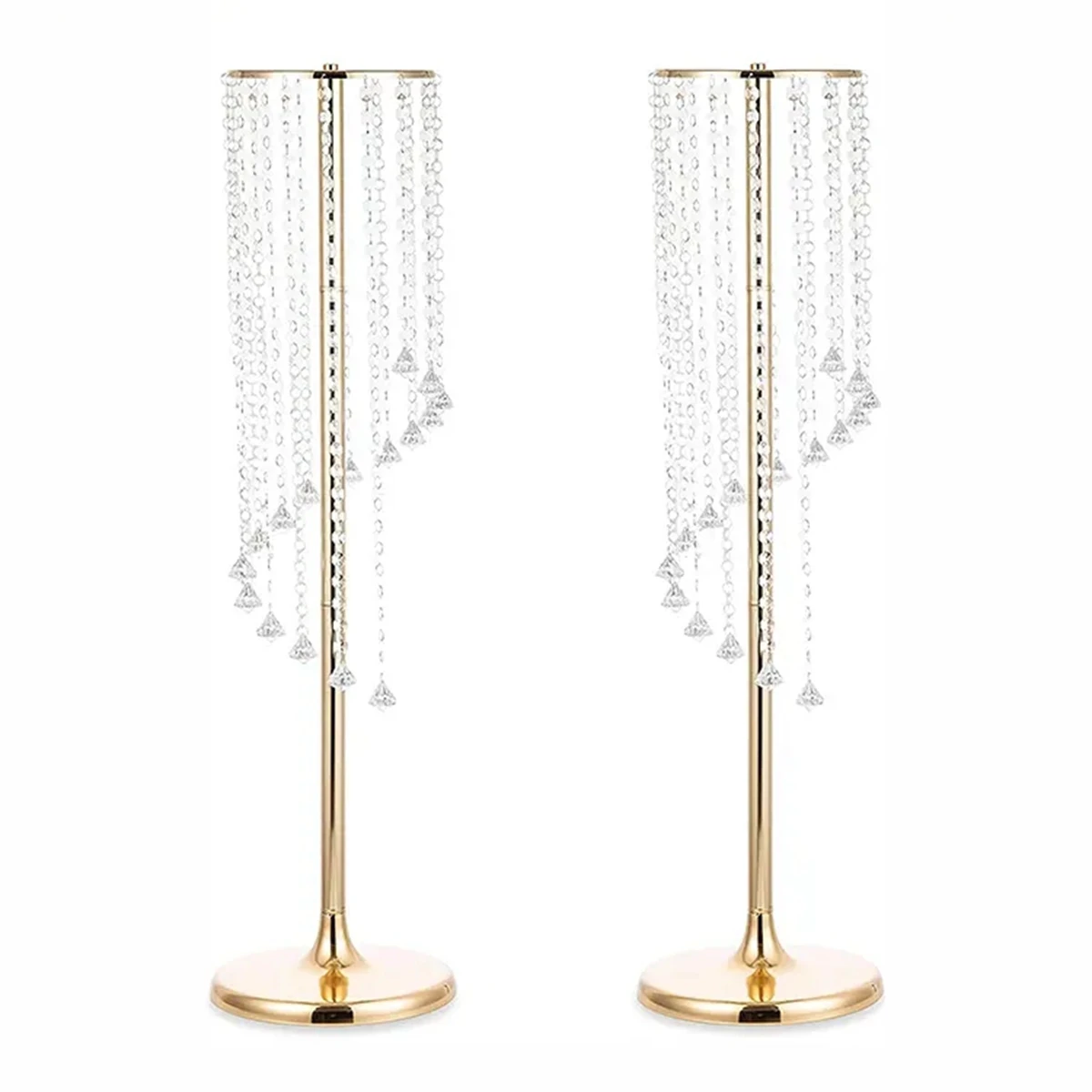 4 pcs/12pcs)50cm/120cmMetal Tall Artificial Flower Stand Wedding Decoration Gold Candelabra Crystal Centerpieces 175
4 pcs/12pcs)50cm/120cmMetal Tall Artificial Flower Stand Wedding Decoration Gold Candelabra Crystal Centerpieces 175