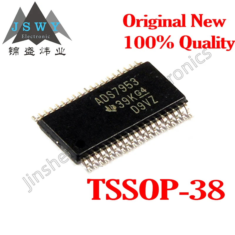 (10-30PCS) ADS7953SDBTR ADS7953 TSSOP38/12-bit Analog-to-digital Converter/Original/In stock/Fast shipping!
(10-30PCS) ADS7953SDBTR ADS7953 TSSOP38/12-bit Analog-to-digital Converter/Original/In stock/Fast shipping!