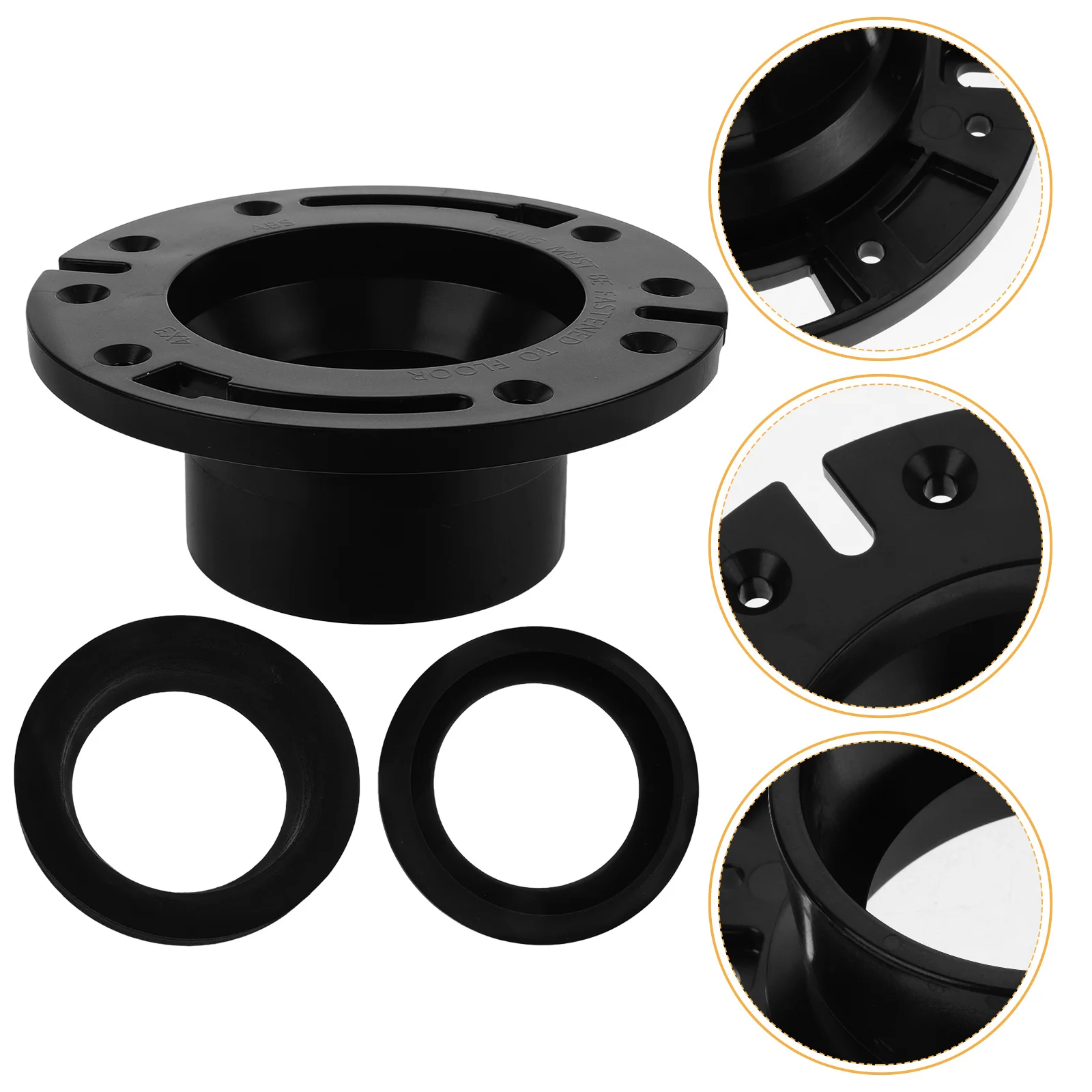 1 Set Rv Toilet Seal Ring Kit Abs Leakproof Replacement For Various Flange Models Bathroom Sealing Gasket Compatible Toilet Bowl
1 Set Rv Toilet Seal Ring Kit Abs Leakproof Replacement For Various Flange Models Bathroom Sealing Gasket Compatible Toilet Bowl