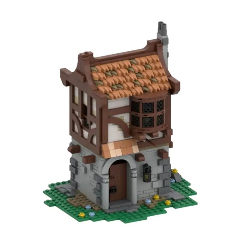 MOC-121307 Medieval Small Vacation Cabin Castle Model Building Bricks Village Street View House Modular Technology Gift Assemble
MOC-121307 Medieval Small Vacation Cabin Castle Model Building Bricks Village Street View House Modular Technology Gift Assemble