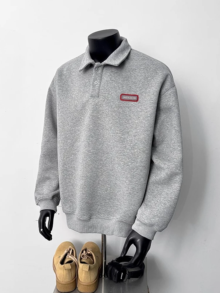 Floral Grey Heavyweight Men's Hoodie Long Sleeve Shirt Trendy Brand Turn-down Collar Base Layer T-shirt Spring Season
Floral Grey Heavyweight Men's Hoodie Long Sleeve Shirt Trendy Brand Turn-down Collar Base Layer T-shirt Spring Season