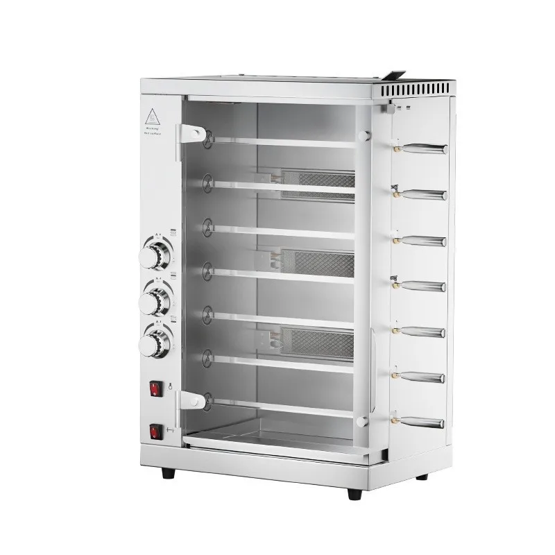 Commercial vertical multi-functional 3-stick 5-stick 7-stick roast chicken oven, fully automatic
Commercial vertical multi-functional 3-stick 5-stick 7-stick roast chicken oven, fully automatic