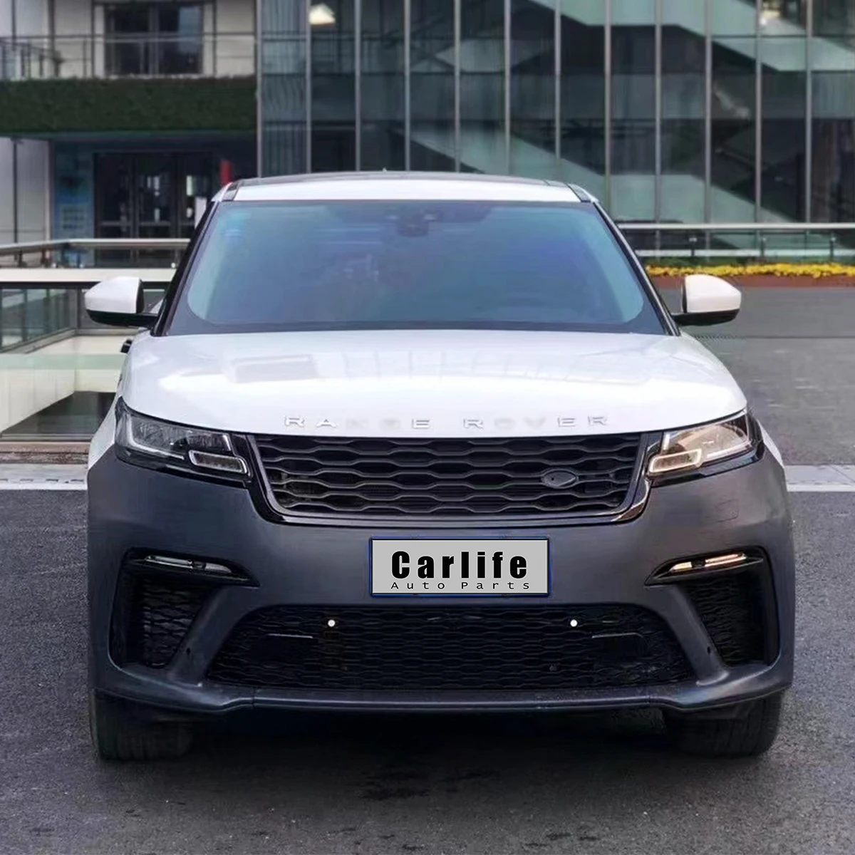 Perfect fit factory price bumpers body Kit for Land Rover velar 2017-2023 facelift to SVA.
Perfect fit factory price bumpers body Kit for Land Rover velar 2017-2023 facelift to SVA.