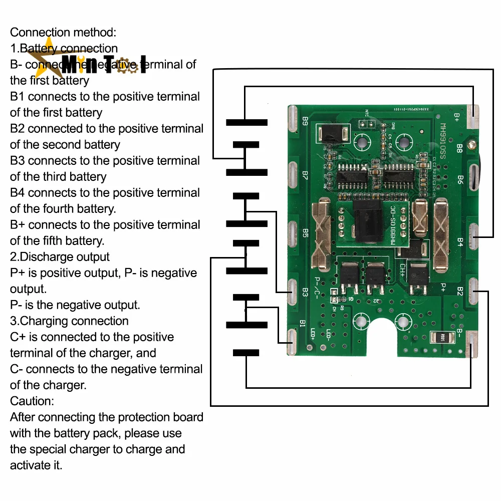 5S 18V 21V 30A Li-Ion Lithium Battery BMS 18650 Battery Screwdriver Charger Protection for Power Tool Accessories
5S 18V 21V 30A Li-Ion Lithium Battery BMS 18650 Battery Screwdriver Charger Protection for Power Tool Accessories