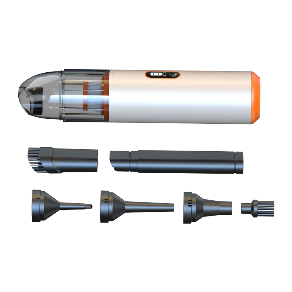 Portable High-performance Motor Beige With Display Handheld 3 In 1 Cleaner & Blower & Pumping Mini Vacuum Cleaner V22S
Portable High-performance Motor Beige With Display Handheld 3 In 1 Cleaner & Blower & Pumping Mini Vacuum Cleaner V22S