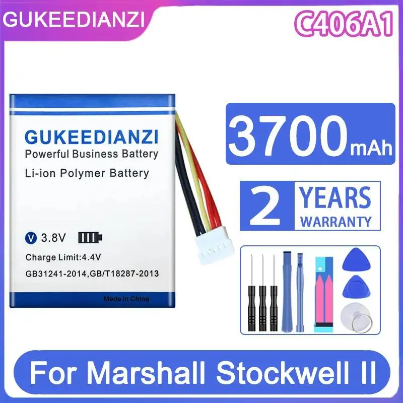 Reliable Power Portable for Bluetooth Speaker Battery 3700mAh C406A1 For Marshall Stockwell 2 II 2nd Speaker 3INR19 66
Reliable Power Portable for Bluetooth Speaker Battery 3700mAh C406A1 For Marshall Stockwell 2 II 2nd Speaker 3INR19 66