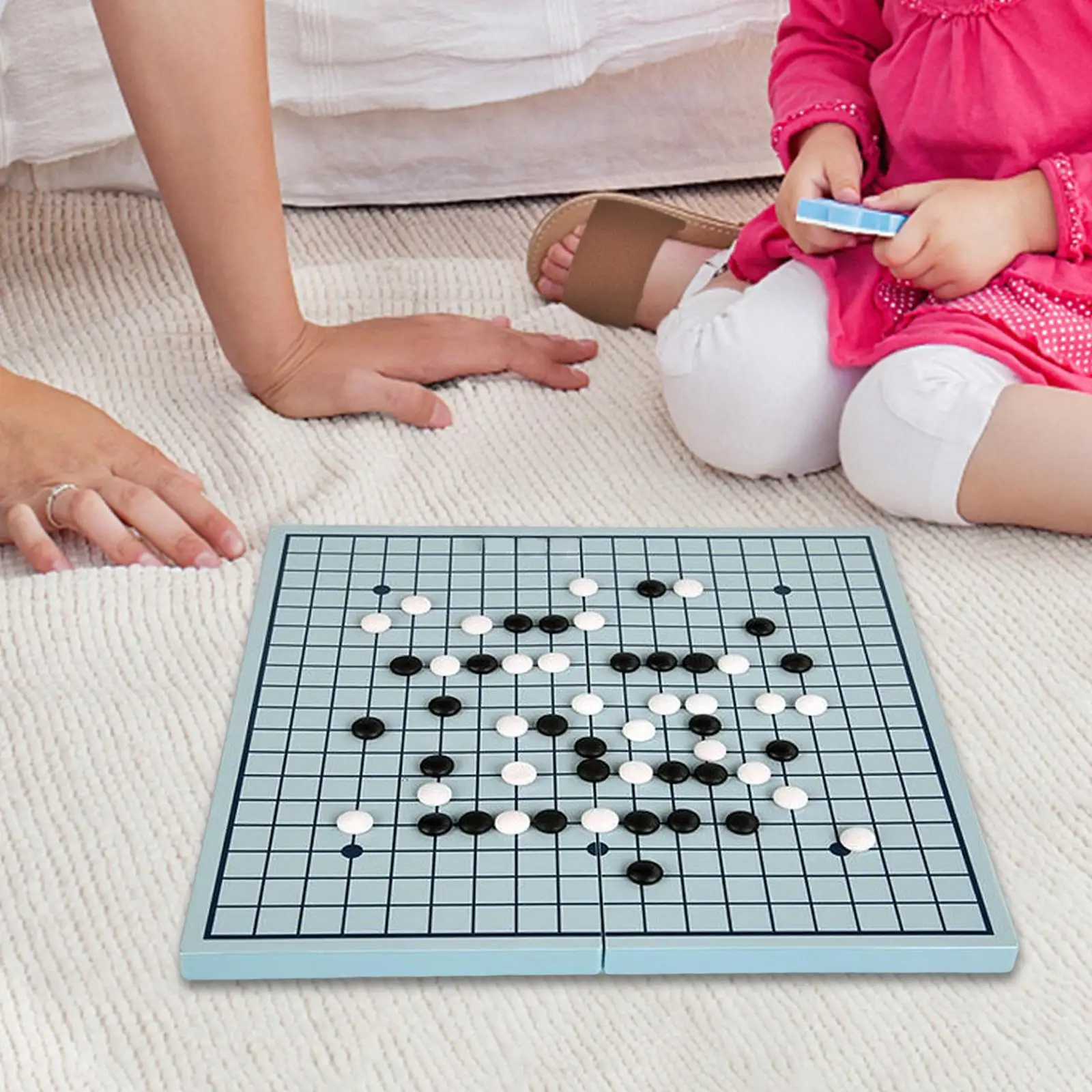 Go Set Складная настольная игра 18x18 Классическая китайская стратегическая настольная игра для семьи
Go Set Складная настольная игра 18x18 Классическая китайская стратегическая настольная игра для семьи